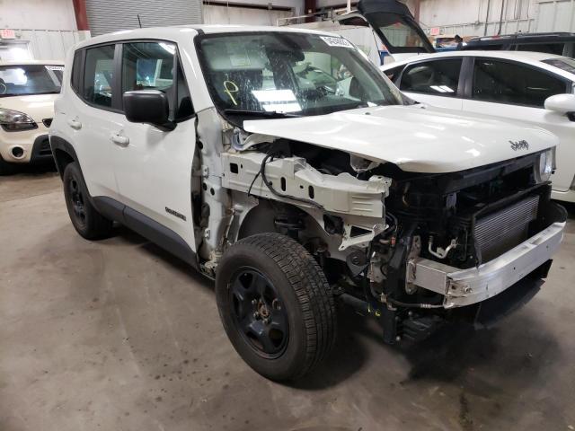 ZACCJBAB9JPJ41163 - 2018 JEEP RENEGADE S WHITE photo 1