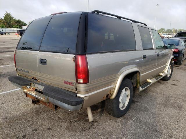 1GDFK16R2XJ723056 - 1999 GMC SUBURBAN K TAN photo 4