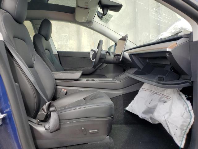 7SAYGDEF3NF455892 - 2022 TESLA MODEL Y أزرق صورة 5