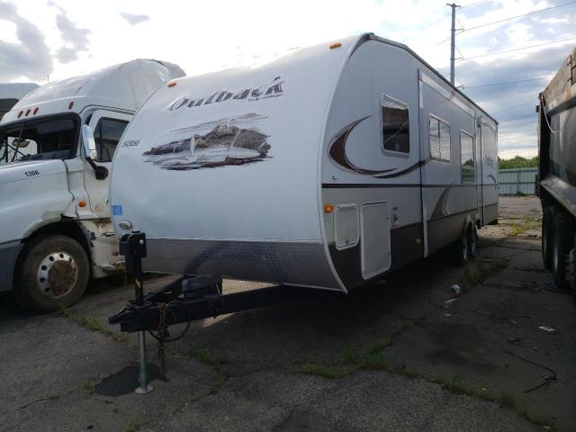 4YDT32B208S632041 - 2008 KEYSTONE OUTBACK WHITE photo 2