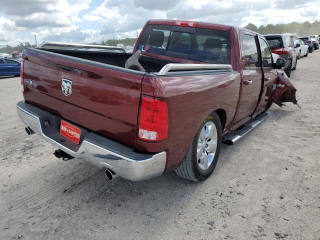 3C6RR6LT9HG521352 - 2017 RAM 1500 SLT MAROON photo 4