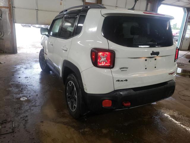 ZACCJBCT0FPB60532 - 2015 JEEP RENEGADE T WHITE photo 3