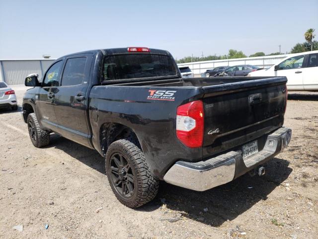 5TFDW5F15JX707567 - 2018 TOYOTA TUNDRA CRE BLACK photo 3