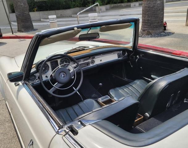 11304310003914 - 1967 MERCEDES-BENZ 250SL WHITE photo 5