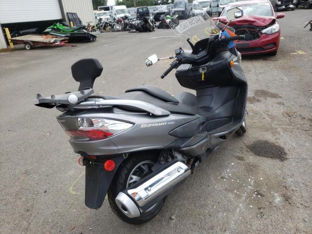 JS1CK44B3B2100783 - 2011 SUZUKI AN400 A GRAY photo 4