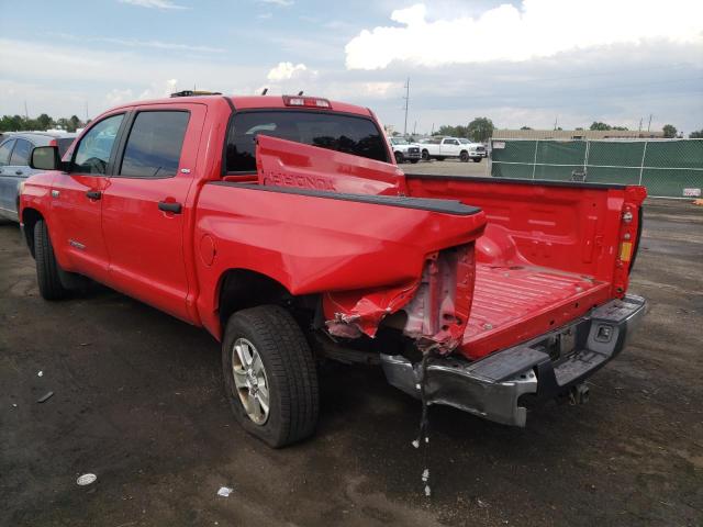 5TFDW5F19EX361691 - 2014 TOYOTA TUNDRA CRE RED photo 3