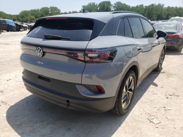 WVGTMPE20MP048224 - 2021 VOLKSWAGEN ID.4 PRO S ნაცრისფერი ფოტო 4