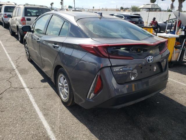 JTDKARFP6L3146646 - 2020 TOYOTA PRIUS PRIM 灰色 照片 3