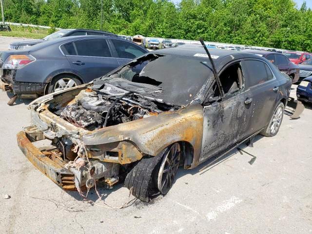 1G1ZG5E72CF285915 - 2012 CHEVROLET MALIBU LTZ შავი ფოტო 2