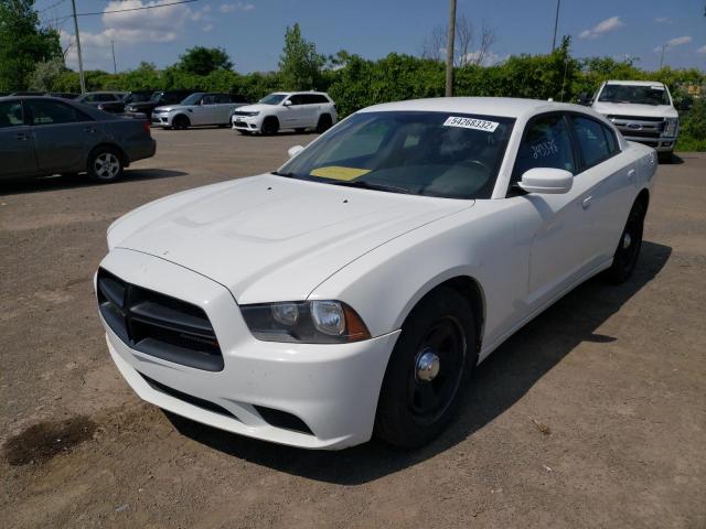 2C3CDXAG5EH217279 - 2014 DODGE CHARGER POLICE  photo 2