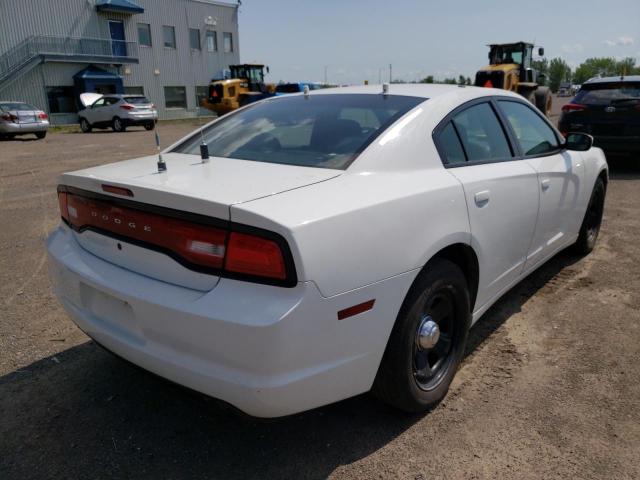 2C3CDXAG5EH217279 - 2014 DODGE CHARGER POLICE  photo 4