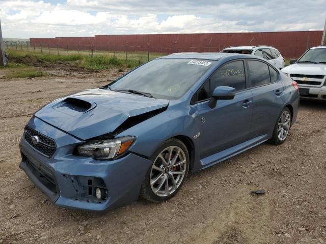 JF1VA1K60J9827395 - 2018 SUBARU WRX LIMITE BLUE photo 2