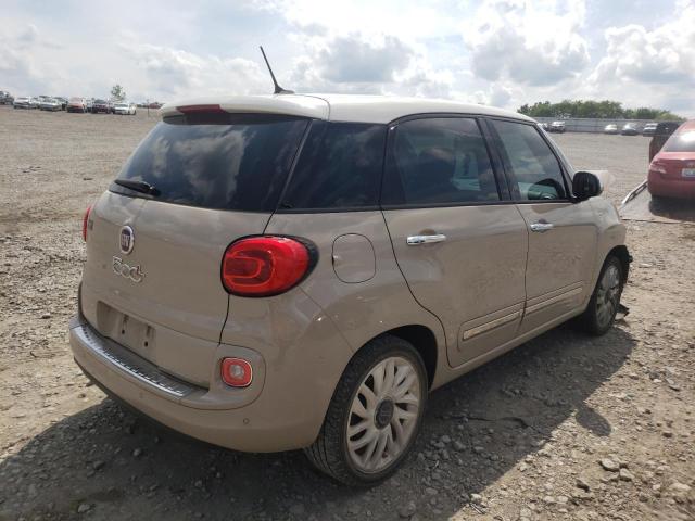 ZFBCFACH7EZ025468 - 2014 FIAT 500L LOUNG BEIGE photo 4