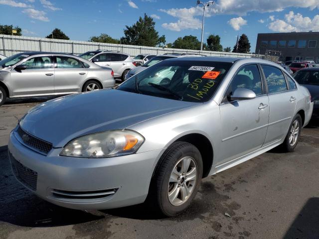 2G1WA5E37E1124004 - 2014 CHEVROLET IMPALA LIM SILVER photo 2