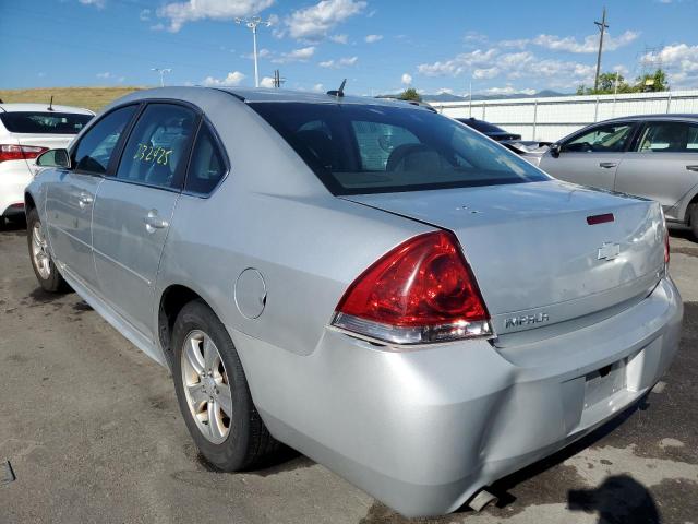 2G1WA5E37E1124004 - 2014 CHEVROLET IMPALA LIM SILVER photo 3