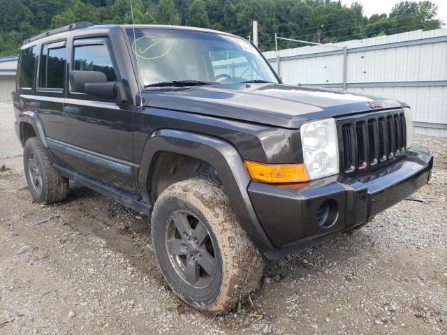 1J8HG48K26C203824 - 2006 JEEP COMMANDER მწვანე ფოტო 1
