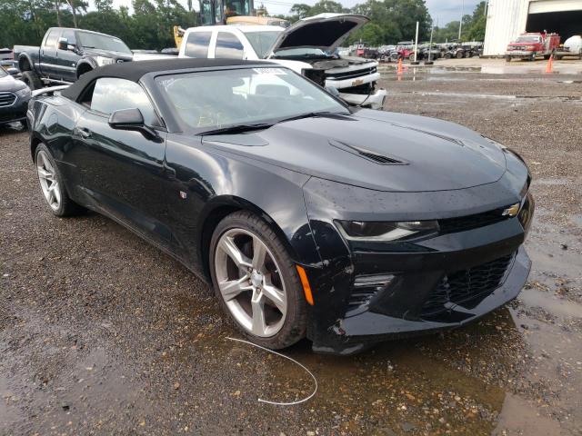 1G1FH3D77H0129692 - 2017 CHEVROLET CAMARO SS BLACK photo 1