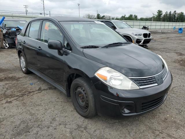 3N1BC11EX8L385813 - 2008 NISSAN VERSA S BLACK photo 1