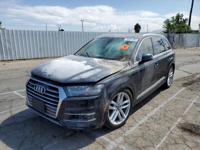 WA1VAAF75HD054146 - 2017 AUDI Q7 PRESTIG BLACK photo 2