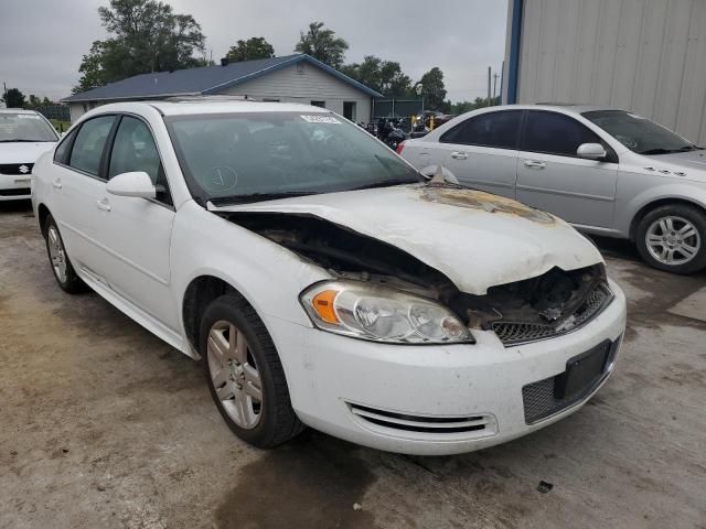 2G1WB5E36E1126999 - 2014 CHEVROLET IMPALA LIM WHITE photo 1