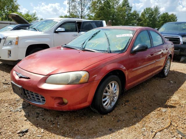 1C3AL56R52N339202 - 2002 CHRYSLER SEBRING LX RED photo 2