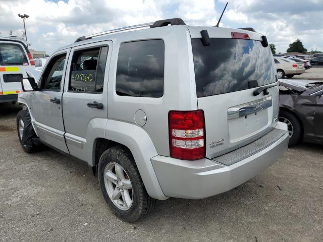 1J8GN58K78W243616 - 2008 JEEP LIBERTY LI SILVER photo 3