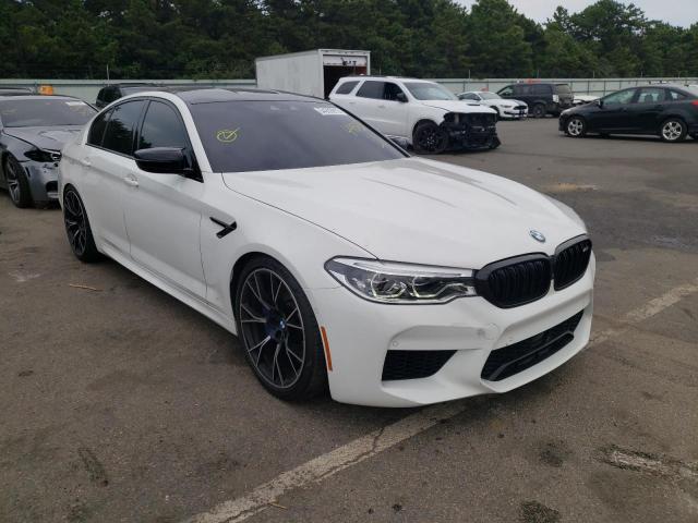 WBSJF0C54KB448137 - 2019 BMW M5 WHITE photo 1