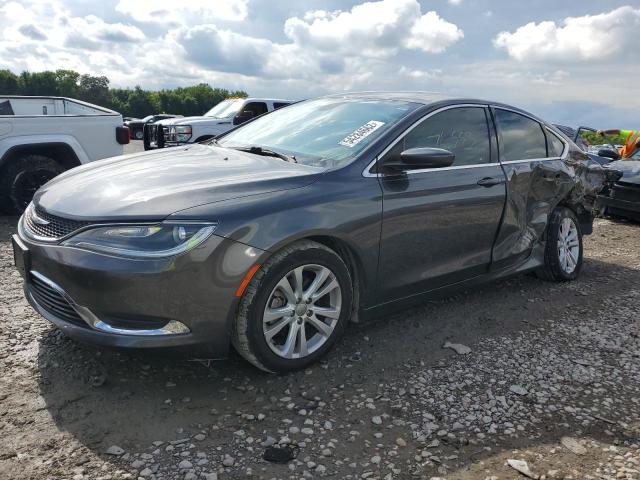 1C3CCCAB6GN165784 - 2016 CHRYSLER 200 LIMITE GRAY photo 2