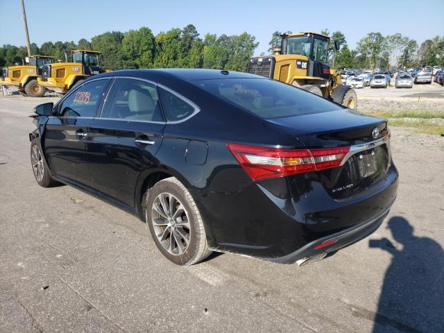 4T1BK1EB9GU238768 - 2016 TOYOTA AVALON XLE BLACK photo 3