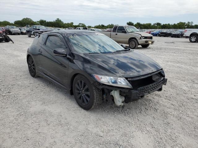 JHMZF1C49BS011997 - 2011 HONDA CR-Z BLACK photo 1