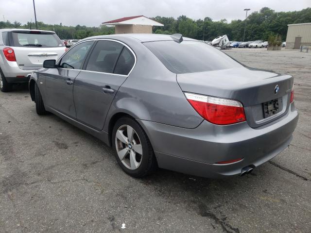 WBANV13528CZ51585 - 2008 BMW 528 XI GRAY photo 3