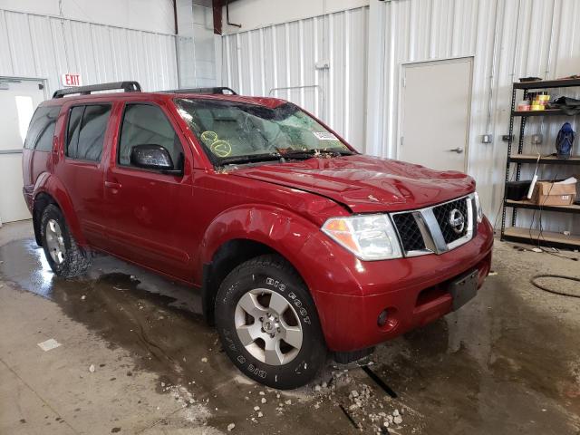 5N1AR18WX6C667072 - 2006 NISSAN PATHFINDER RED photo 1