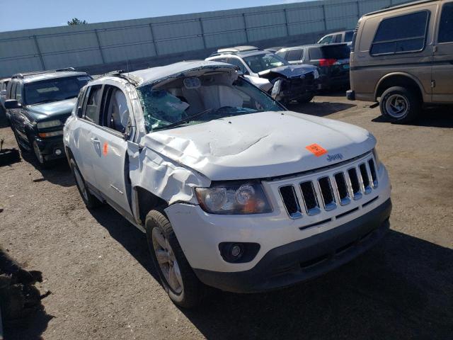 1C4NJDBBXED659437 - 2014 JEEP COMPASS SP WHITE photo 1