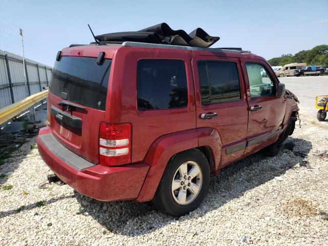 1C4PJMAK8CW114462 - 2012 JEEP LIBERTY SP MAROON photo 4