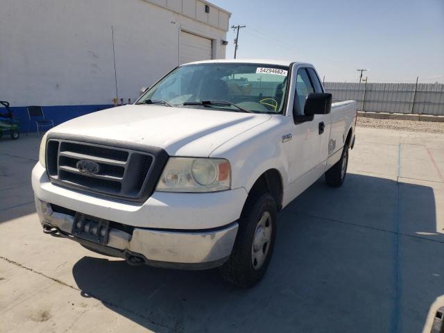 1FTRF14W14NB50993 - 2004 FORD F-150 WHITE photo 2