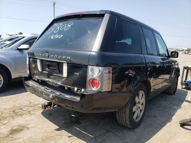 SALMF15478A273808 - 2008 LAND ROVER RANGE ROVE BLACK photo 4