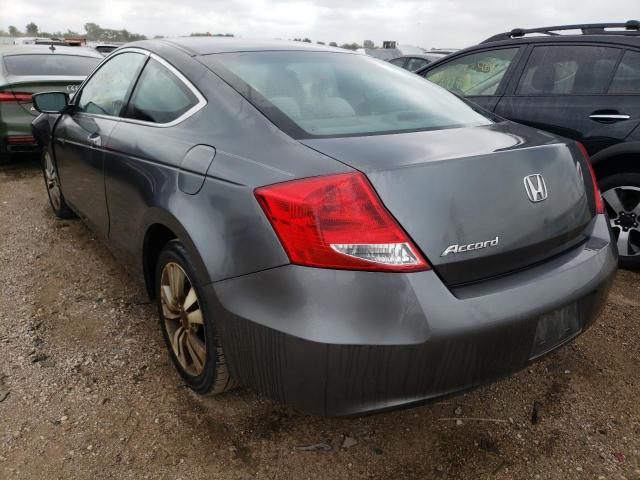 1HGCS1B3XCA001029 - 2012 HONDA ACCORD LX GRAY photo 3