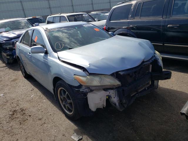 4T1BE46K97U578817 - 2007 TOYOTA CAMRY CE BLUE photo 1