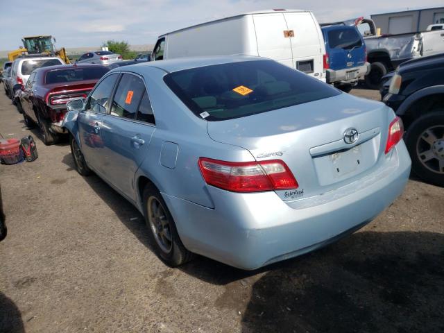 4T1BE46K97U578817 - 2007 TOYOTA CAMRY CE BLUE photo 3