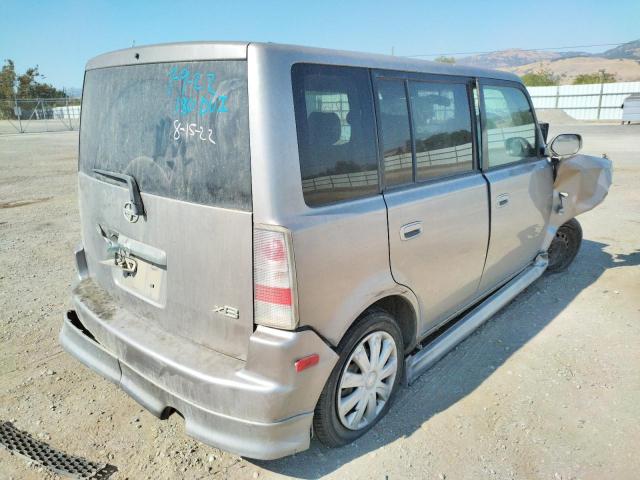 JTLKT324550219341 - 2005 TOYOTA SCION XB Gümüş fotoğraf 4