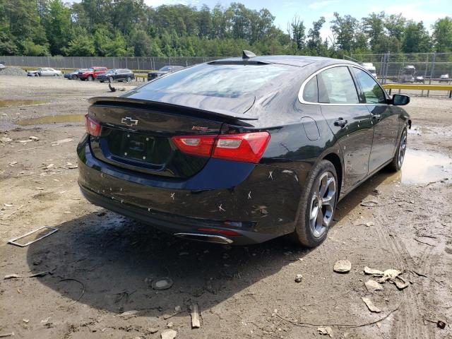 1G1ZG5STXKF216938 - 2019 CHEVROLET MALIBU RS BLACK photo 4