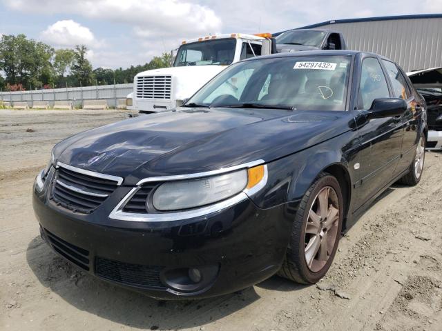 YS3EH49G283500783 - 2008 SAAB 9-5 AERO BLACK photo 2