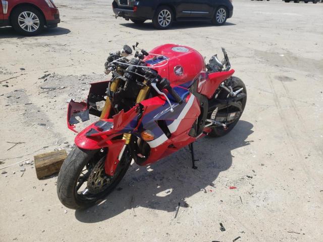 JH2PC40J8MK700209 - 2021 HONDA CBR600 RA RED photo 2