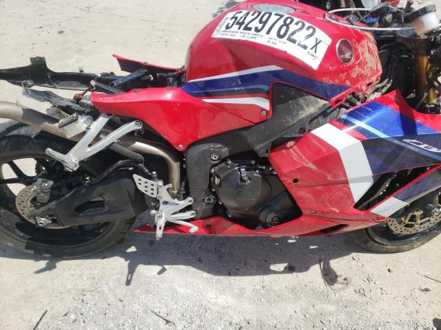 JH2PC40J8MK700209 - 2021 HONDA CBR600 RA RED photo 7