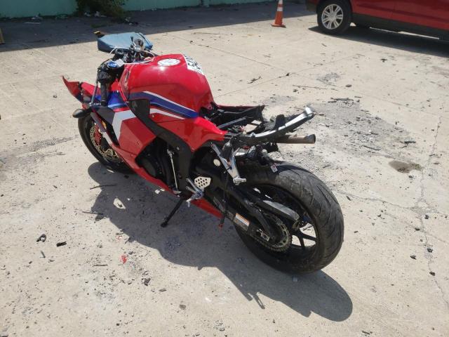 JH2PC40J8MK700209 - 2021 HONDA CBR600 RA RED photo 9