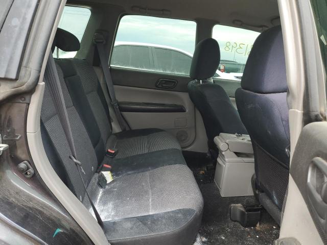 JF1SG66648G718551 - 2008 SUBARU FORESTER S Գրաֆիտ լուսանկար 6
