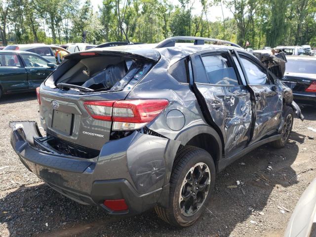 JF2GTABC8NH228826 - 2022 SUBARU CROSSTREK CHARCOAL photo 4