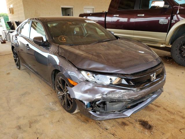 2HGFC2F83MH554842 - 2021 HONDA CIVIC SPOR CHARCOAL photo 1