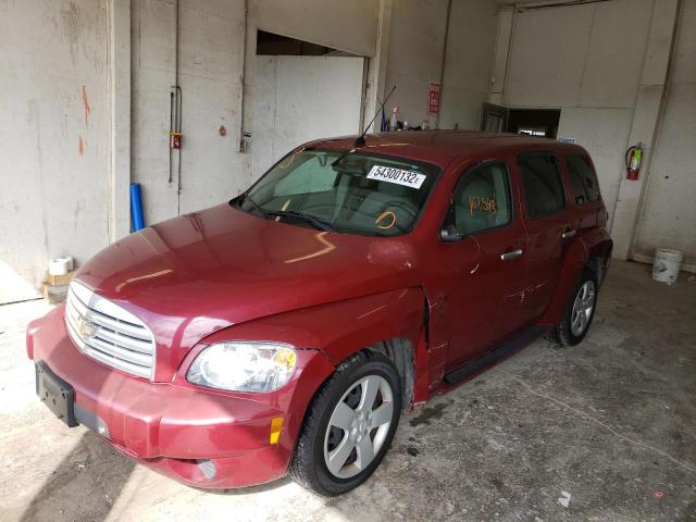 3GNDA13D36S522942 - 2006 CHEVROLET HHR LS RED photo 2