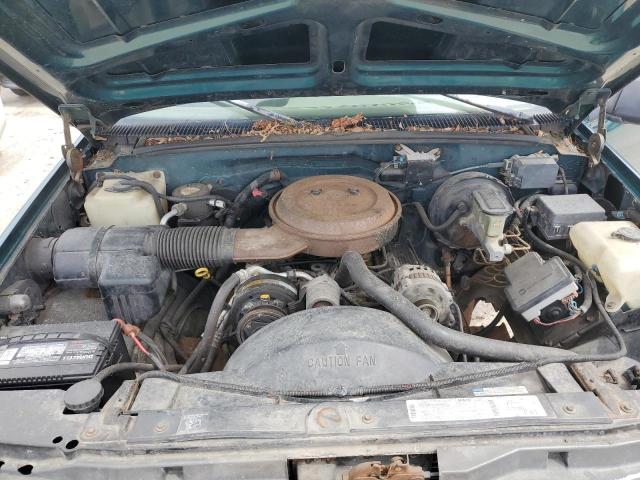 2GCEK19K4S1284346 - 1995 CHEVROLET C/K 1500 S GREEN photo 7